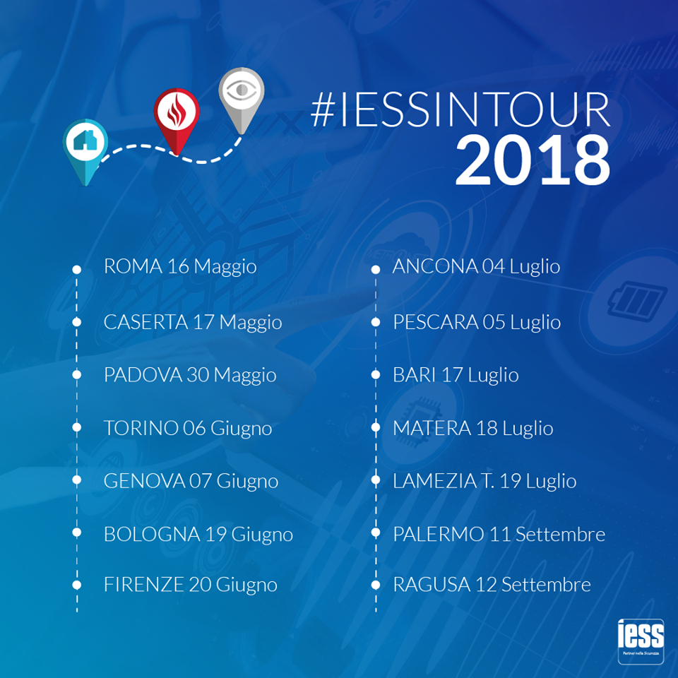 CALENDARIO IESS IN TOUR